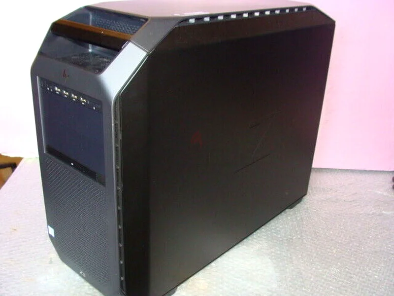 512 جيجابايت رام + 96 نواة، محطة عمل HP Z8-G4 - معالجان من إنتل زيون بلاتينيوم 8160 - 2 تيرابايت NVMe - ذاكرة DDR6، كرت شاشة NVIDIA RTX400063265601427202113