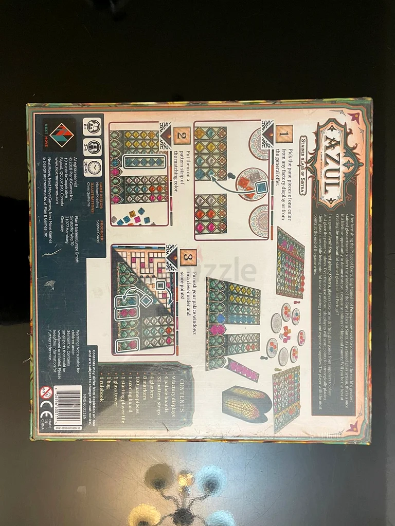 AZUL Game card63226269457795112