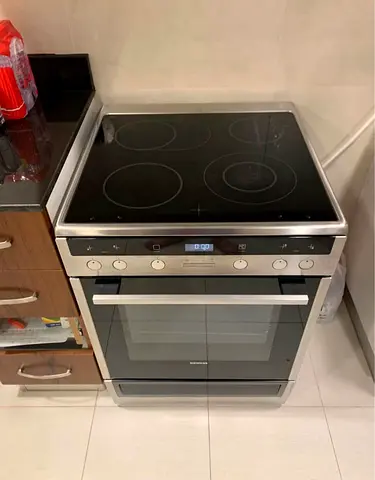 Siemens Ha744530m 60x60 Cm 4 Zones Cooking Stainless Steel Ceramic Cooking Range, Silver