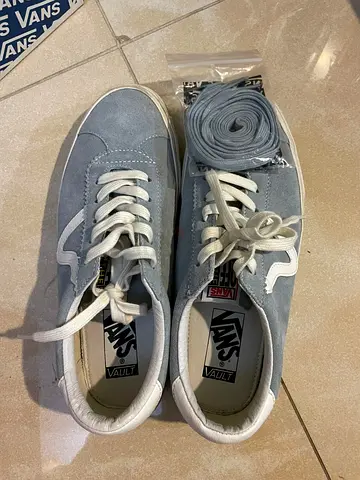 VANS SHOES (LIGHT BLUE)