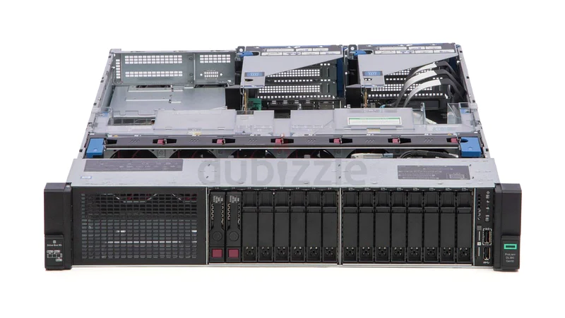 384 جيجابايت رام + 80 نواة - خادم HP ProLiant DL380 Gen 10 - معالجان Intel Xeon Gold 6138 - 7.2 تيرابايت HDD - خادم 2U63265096502531111