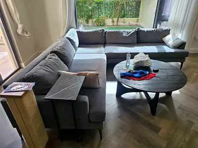 West Elm High quality Ãndes Corner sofa Set perfect Condition