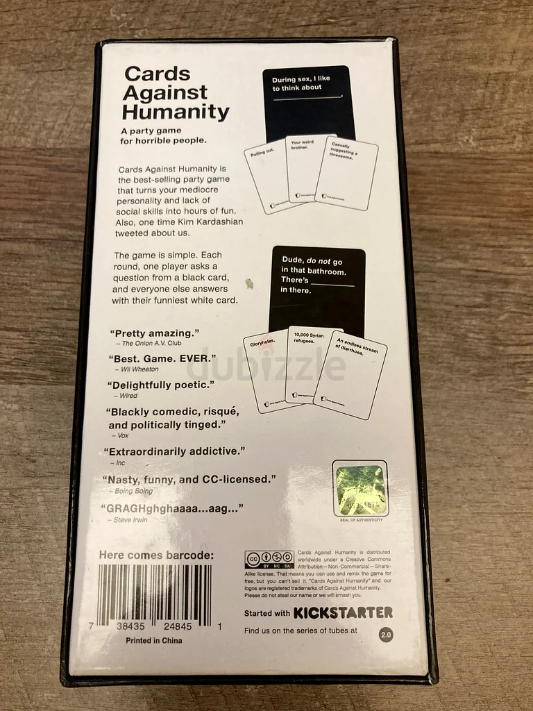 Cards Against Humanity (US Edition)62863817476226112