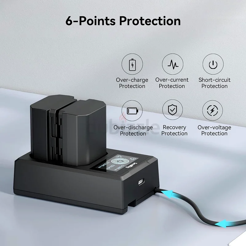 Brand New SmallRig NP-FZ100 Kit with 2 Batteries and 2-Bay USB Charger63203188357123114