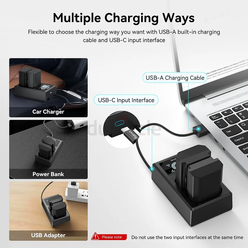 Brand New SmallRig NP-FZ100 Kit with 2 Batteries and 2-Bay USB Charger63203188357123113