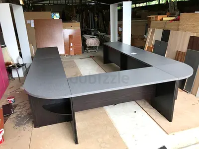 U shaped Conference Room Meeting Table Custom Made