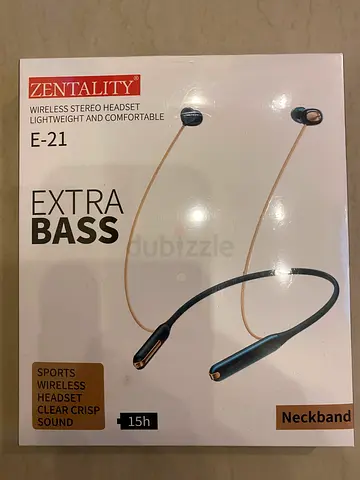 Zentality Wireless Stereo Headset Lightweight and Comfortable  Bluetooth E-21 Extra Bass