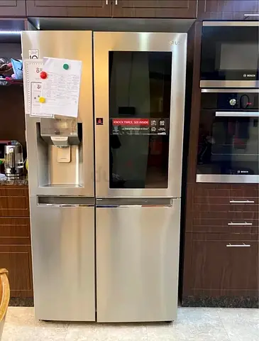 LG Side by Side Refrigerator InstaView Door-in-Door