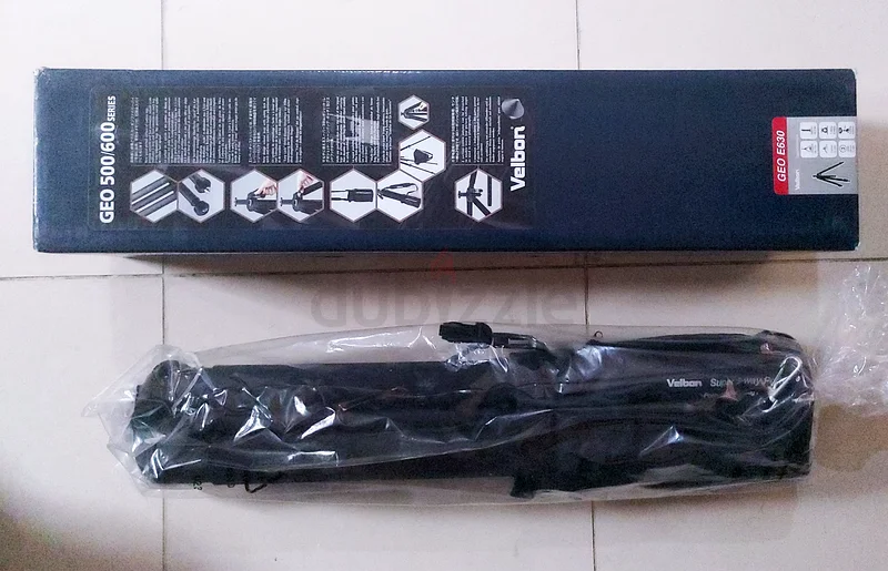 حامل ثلاثي New Carbon Fiber Velbon GEO E630 برأس QHD62931671695235111