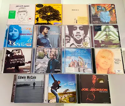 15 Singer-Songwriter Music CD’s