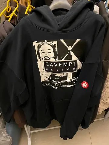 CAVEMPT Sweatshirt Hoodie（dark blue）