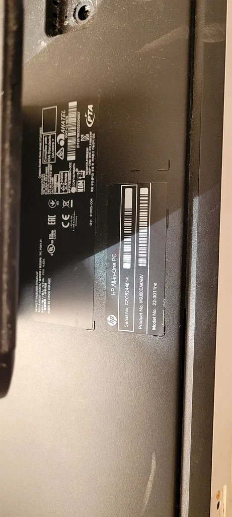 جهاز كمبيوتر سطح المكتب الشامل HP 22-3011ne TouchSmart - مواصفات المنتج63255000030081113