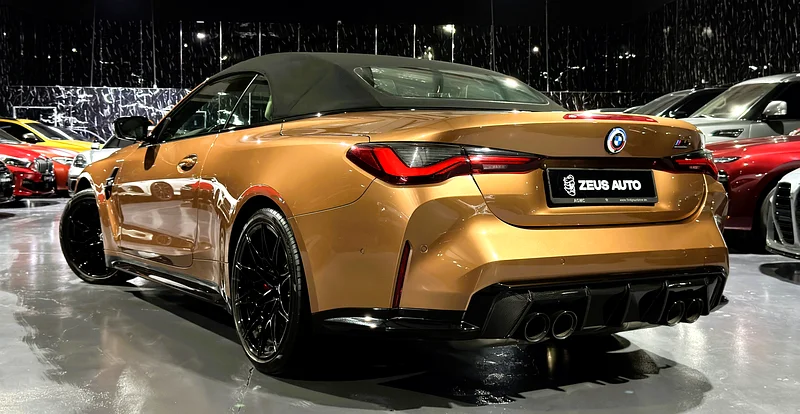 2022, GCC, M4 Competition M xDrive Convertible, BMW Warranty and Service Contract Till 202763230141836033113
