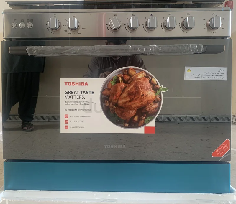 Brand New Toshiba 5 Burner Cooking Range Heavy Duty Cast Iron62932694309507112