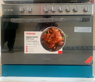 Brand New Toshiba Cooking Range 5 Burner Cooker Heavy Duty Cast Iron
