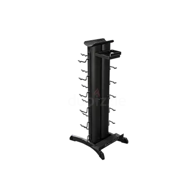 VERTICAL ACCESSORY STORAGE RACK