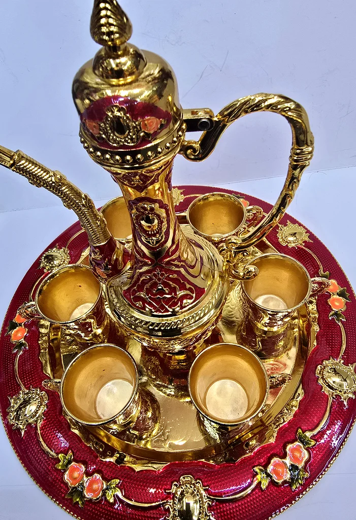 طقم شاي عربي جميل من السيراميك للبيع63177132492545113