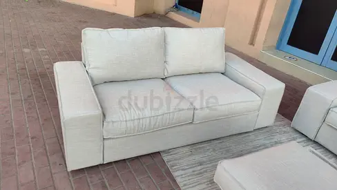 IKEA Kivik 2__ Seater sofa beige perfect Condition