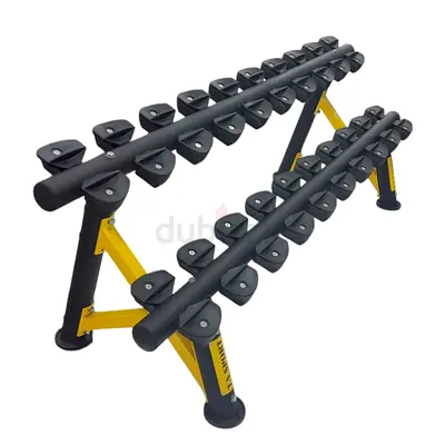 DUMBBELL RACK WITH 2 TIER HOLD 10 PAIR