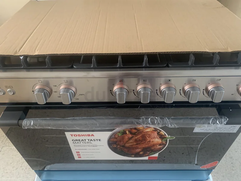 Brand New Toshiba 5 Burner Cooking Range Heavy Duty Cast Iron62932694309507113