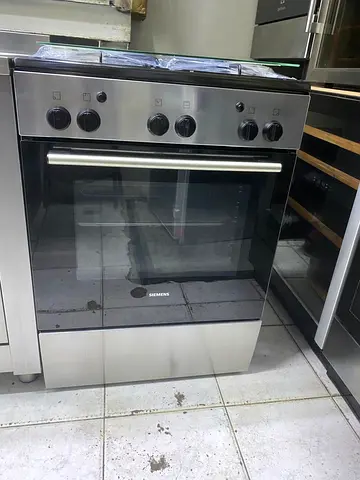 Siemens 4 Burners Full Flame Safety Gas Cooker HG2L10B51M Silver 60x60cm
