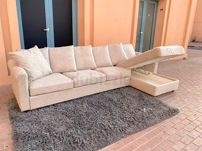 IKEA Gronlid L Shape SOFA beige with storage