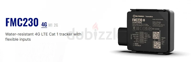 Teltonika FMC230 GPS Tracking Device built for Water and Dust Resistance63261814094082113