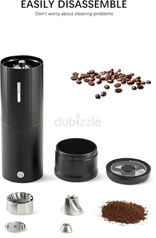 zeroHero RUI Portable Electric Coffee Grinder