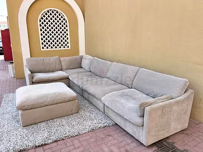 Selling in excellent condition Home us rus feather filled Corner Sofa