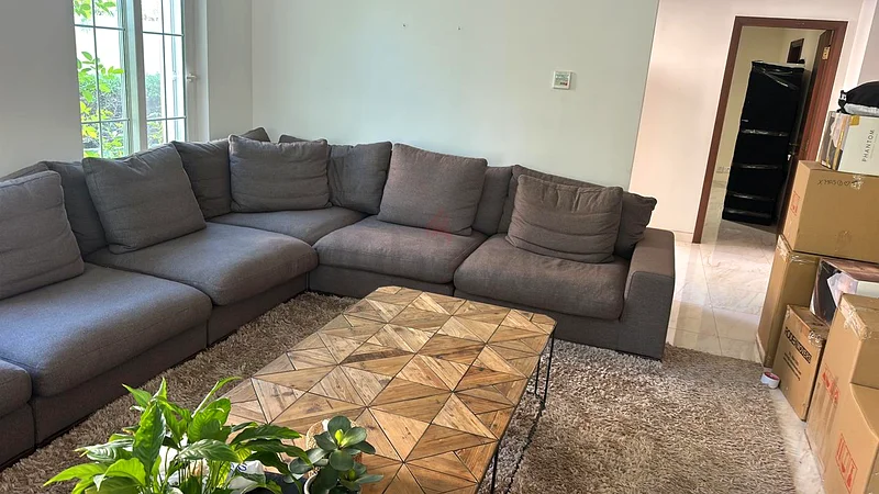 Top quality Olta feather filled Six ___ pieces Sofa Set perfect Condition63185233751939114