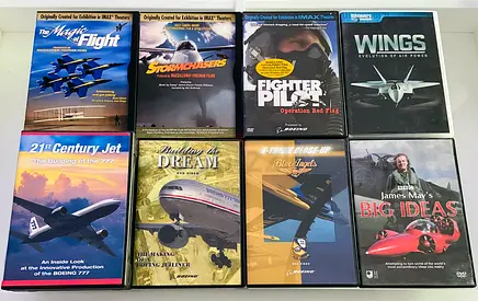 8 Aviation / Airline DVD’s