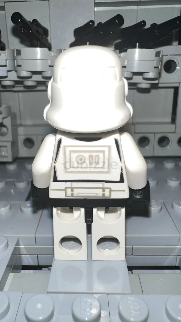 Lego Star Wars sw0036b Stormtrooper with a black head minifigure63227280170754113