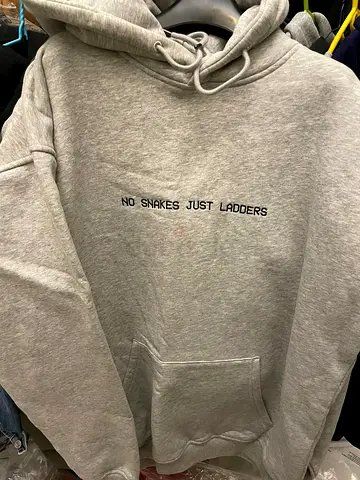 Gray Checkerboard Design Unisex Sweatshirt Hoodie - 994371