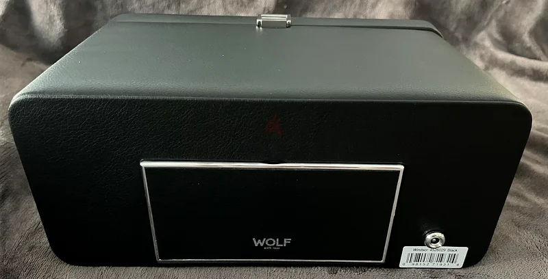 BRAND NEW: WOLF Windsor Double Winder With Cover black.63242172294017113