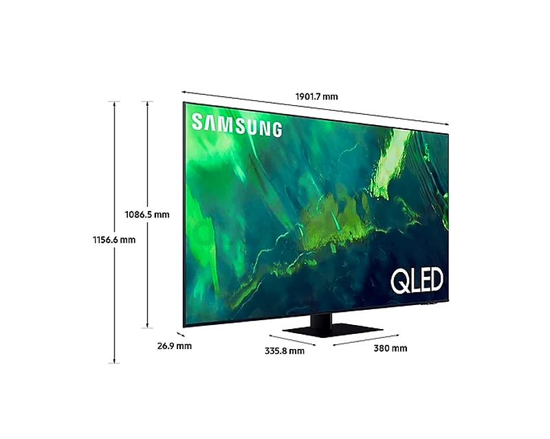 تلفاز سامسونج الذكي QLED بحجم 85 بوصة ودقة 4K - معدل تحديث 120 هرتز - تلفاز للألعاب63265600406530112