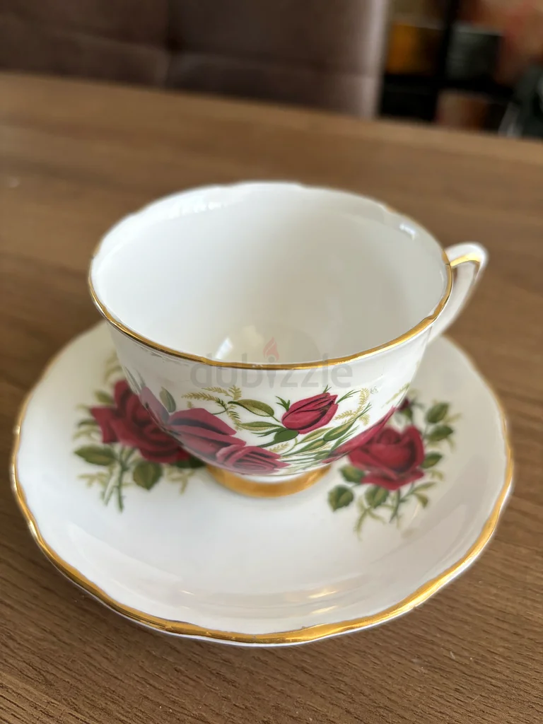 Vintage Bone China Cup, Saucer and Plate63216356557185111