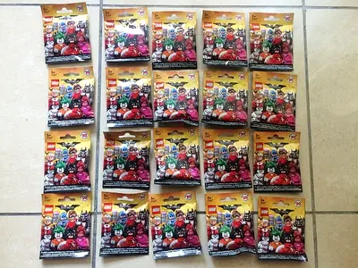 Complete set of 20 Lego Batman Movie minifigures 71017 - new!