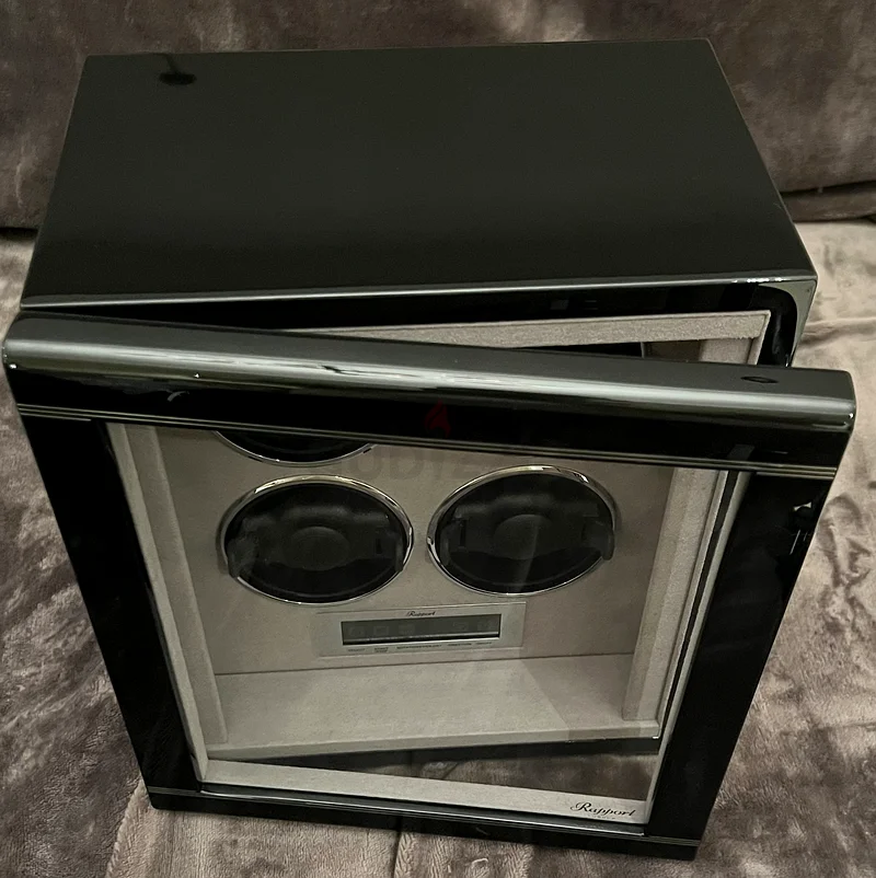 Brand new RAPPORT LONDON Formula Quad Watch Winder - Black63242172301570110