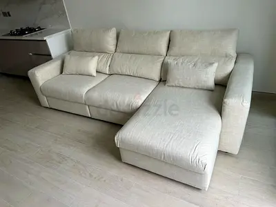 Excellent condition IKEA eskelstuna L shape Sofa bed with storage