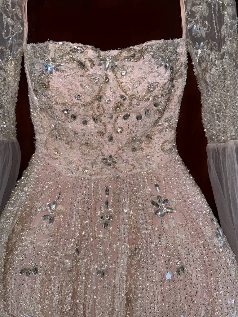 Shine like a princess in a luxurious and unique wedding dress62930661002625113