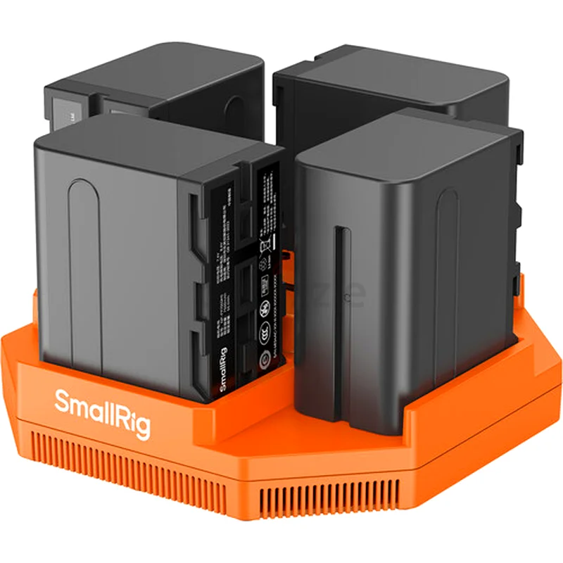 شاحن بطارية الكاميرا SmallRig NP-F970 الجديد بالكامل ذو 4 قنوات62931672186113112