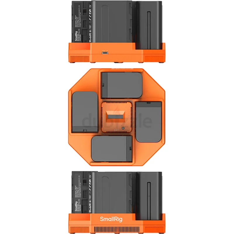 شاحن بطارية الكاميرا SmallRig NP-F970 الجديد بالكامل ذو 4 قنوات62931672186113113
