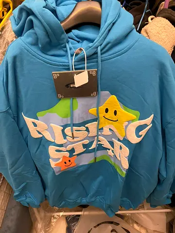 Blue Star Unisex Sweatshirt Hoodie