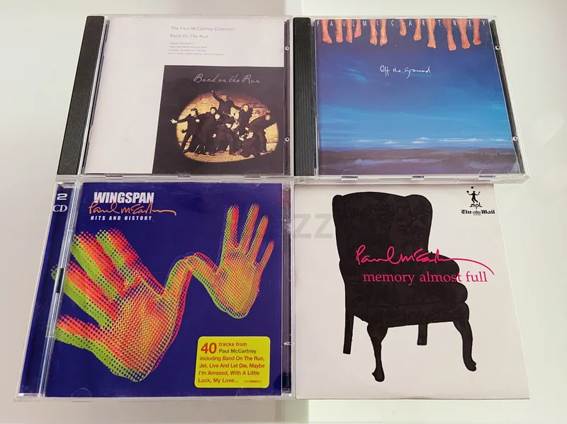 4 Paul McCartney Music CD’s628668378362891122