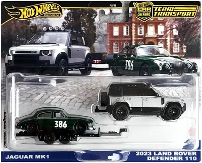 Hotwheels Premium Transport number 75 Land Rover Defender