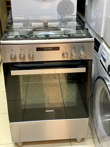 Siemens Top Gas and Oven Electric Cooker, 60 cm, HX8P3AE50M
