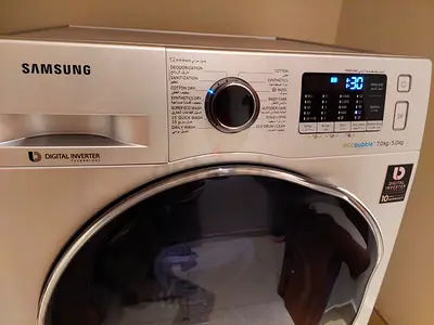 Samsung 7 kg washer  5 kg Dryer WD70J5410AS MODEL NUMBER