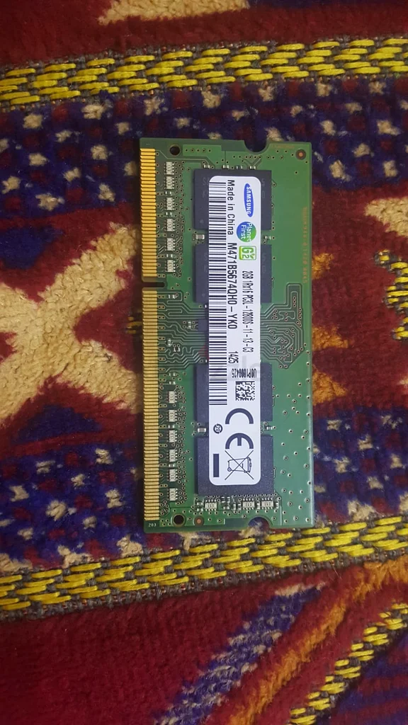Samsung 2GB DDR3 Low Voltage Ram Card63253969642115111