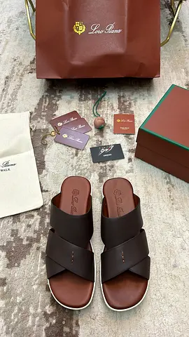 Loro Piana Palm Sandals ‘Brown’
