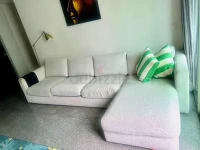 4___ Seater IKEA Vimle L Shape Sofa beige with storage
